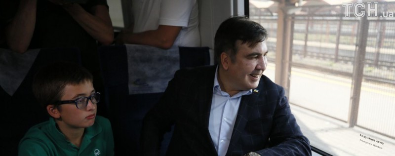Šaakašvili koos pojaga.