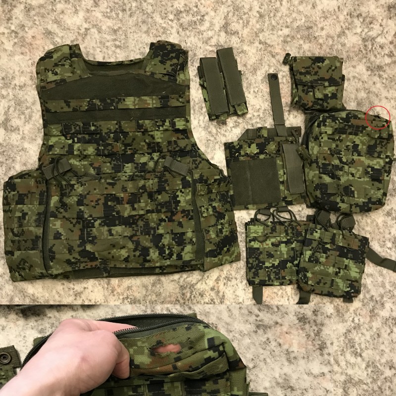 Vest+purunenud tasku