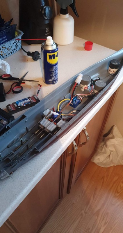 Väike kontroll ka enne kui vette sai lastud.