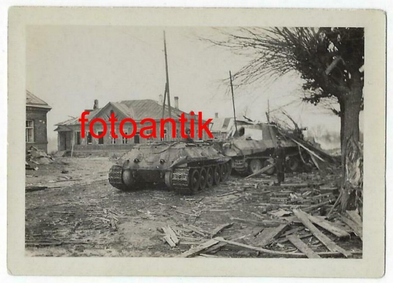 Captured T34 used as a tractor in Narva (Hermann von Salza).jpg