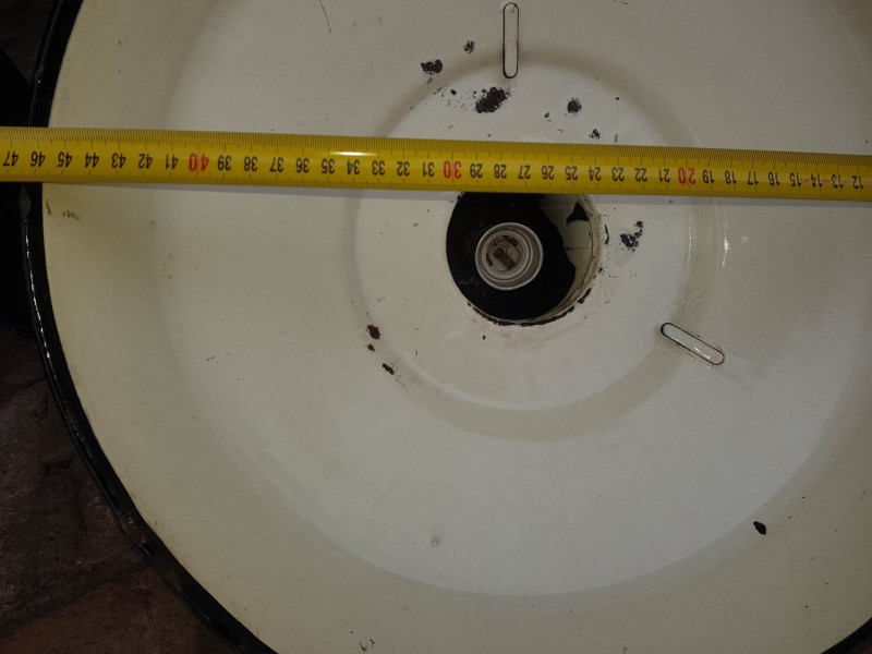 Suur välilatern mõõdudega