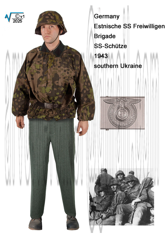 1943 Ukraine Estonian SS 3 Freiwilligen Brig Schutze v1 (1050px).jpg (726.74 KiB) Vaadatud 625 korda 1943 Ukraine Estonian SS 3 Freiwilligen Brig Schutze v1 (1050px).jpg