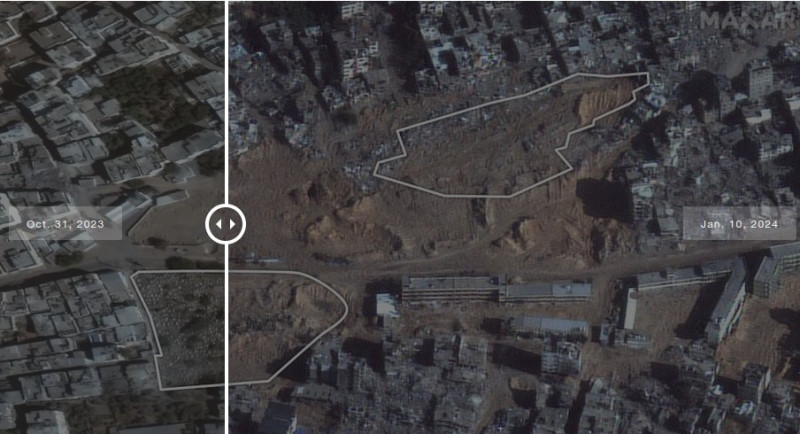 Shajaiya surnuaed Gazas