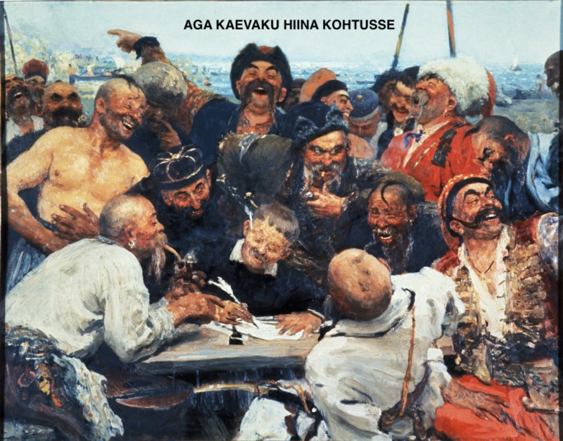 Unbekannt_-_Zaporozhye_Cossacks_Writing_a_Letter_to_the_Turkish_Sultan_Painting_by_Ilya_Repi_-_(MeisterDrucke-1028237).jpg