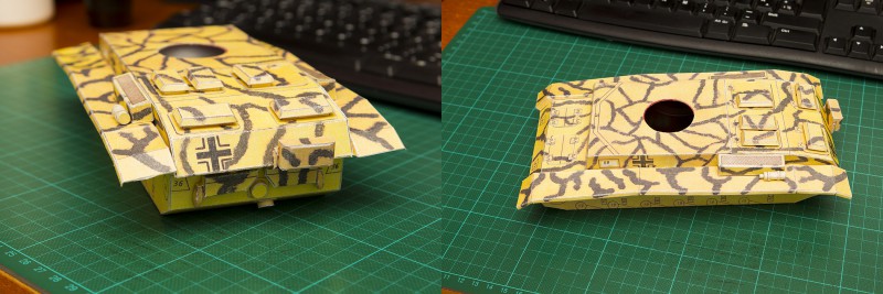 lisandunud on summutajad ja mootori katete õhutusavad (võimalik et eksin detailides, ma nii pädev neis jupstükkides kõigis ei ole)